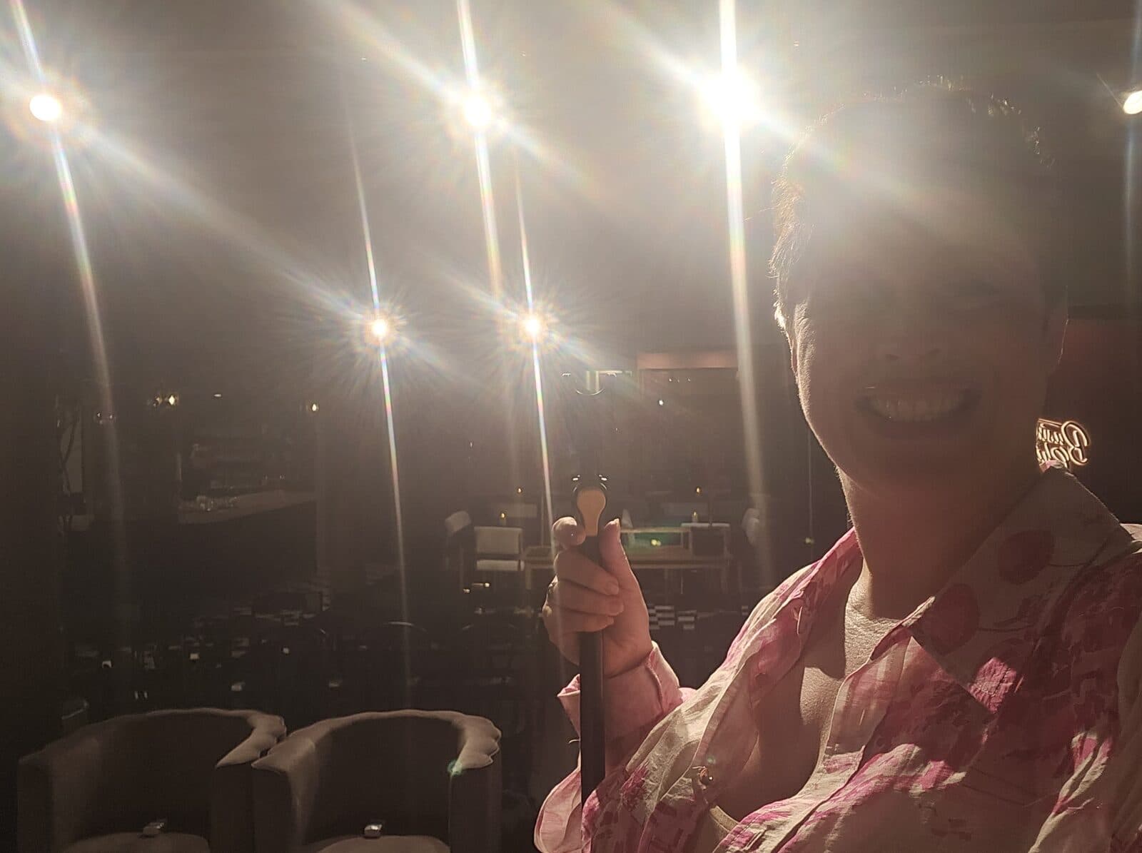 Amanda speaking